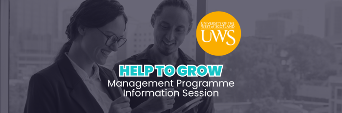 UWS Help to Grow: Management Programme Information Session