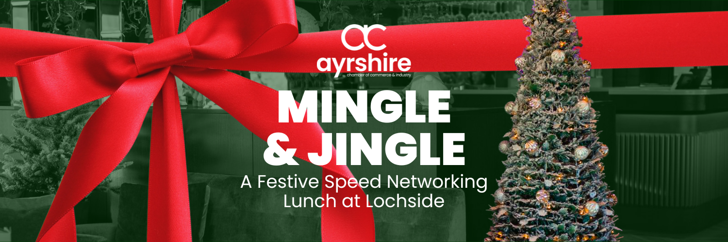 Ayrshire Chamber Mingle & Jingle: A Festive Speed Networking Lunch at Lochside